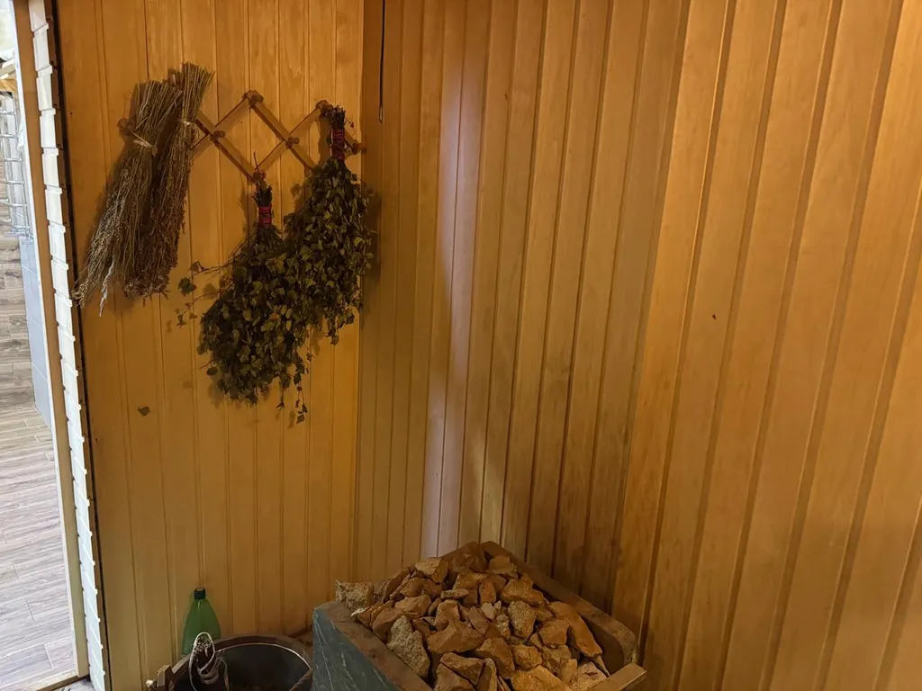 Уютный дом с сауной у леса