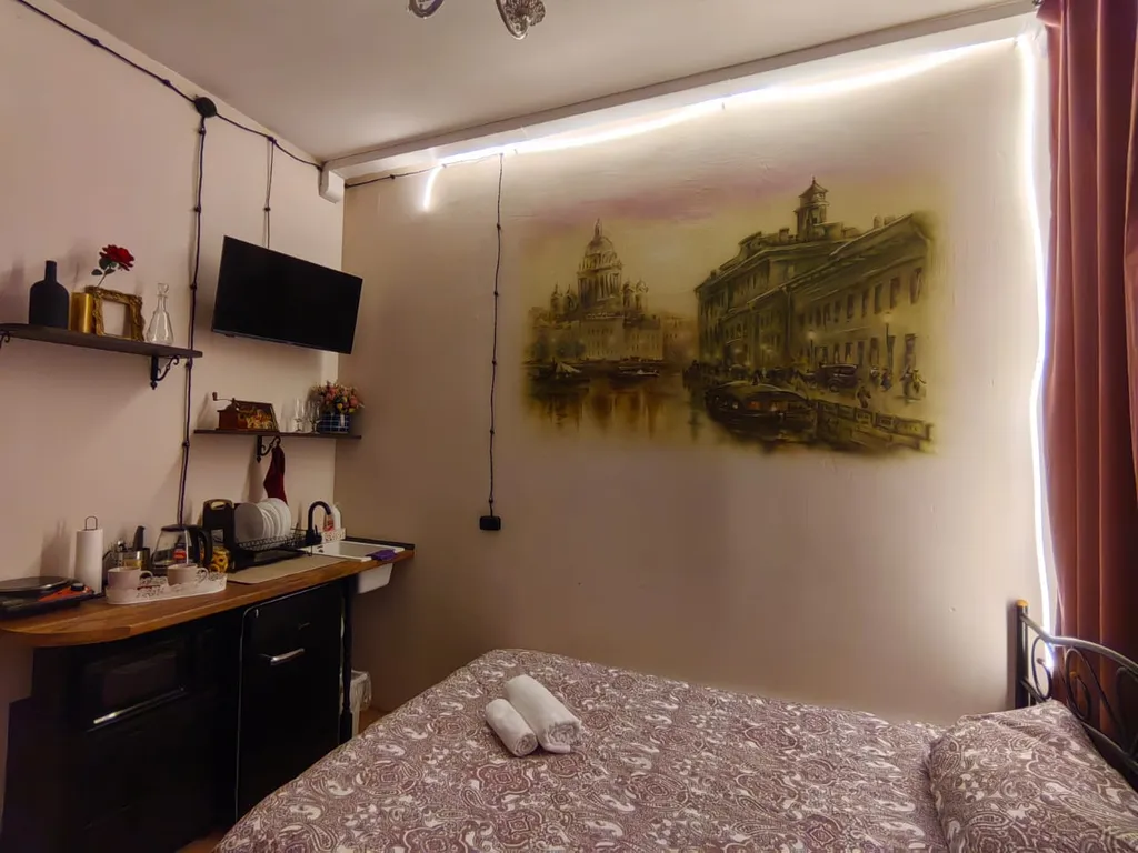 Апартаменты Сны Петербурга, бесконтактный заезд, хранение багажа