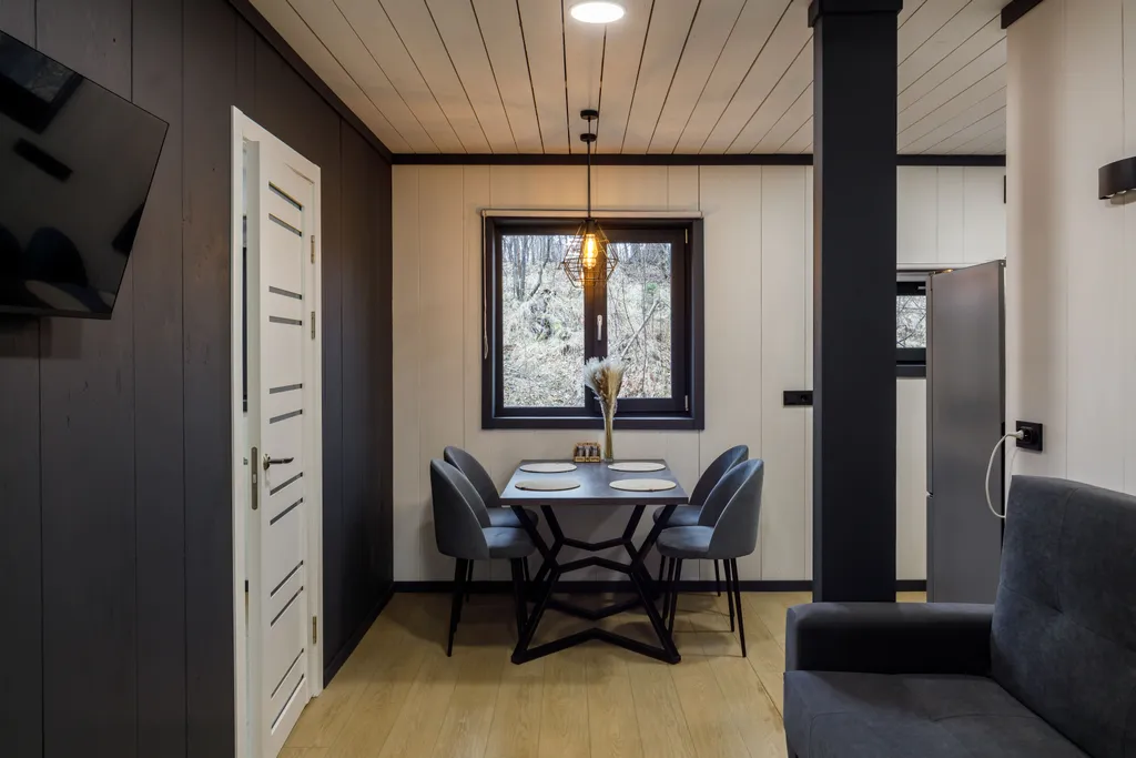 Уютный трехмодульный дом Баргузин с видом на Байкал