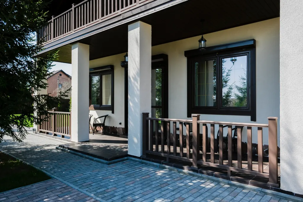 Дом шале с сауной, тренажерным залом и барбекю - для семьи и друзей