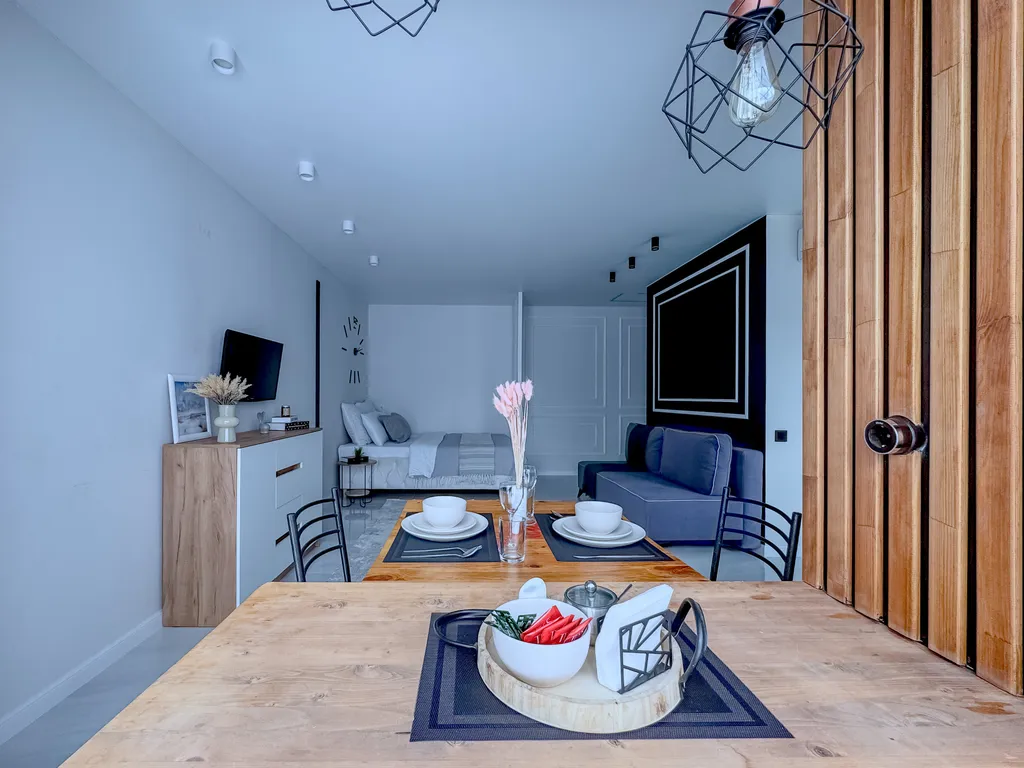 Стильная студия с кондиционером