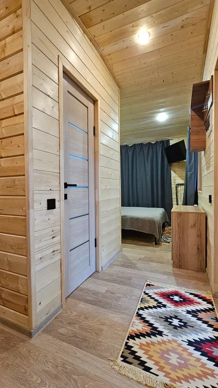 Уютный домик в горах с тёплым бассейном и баней