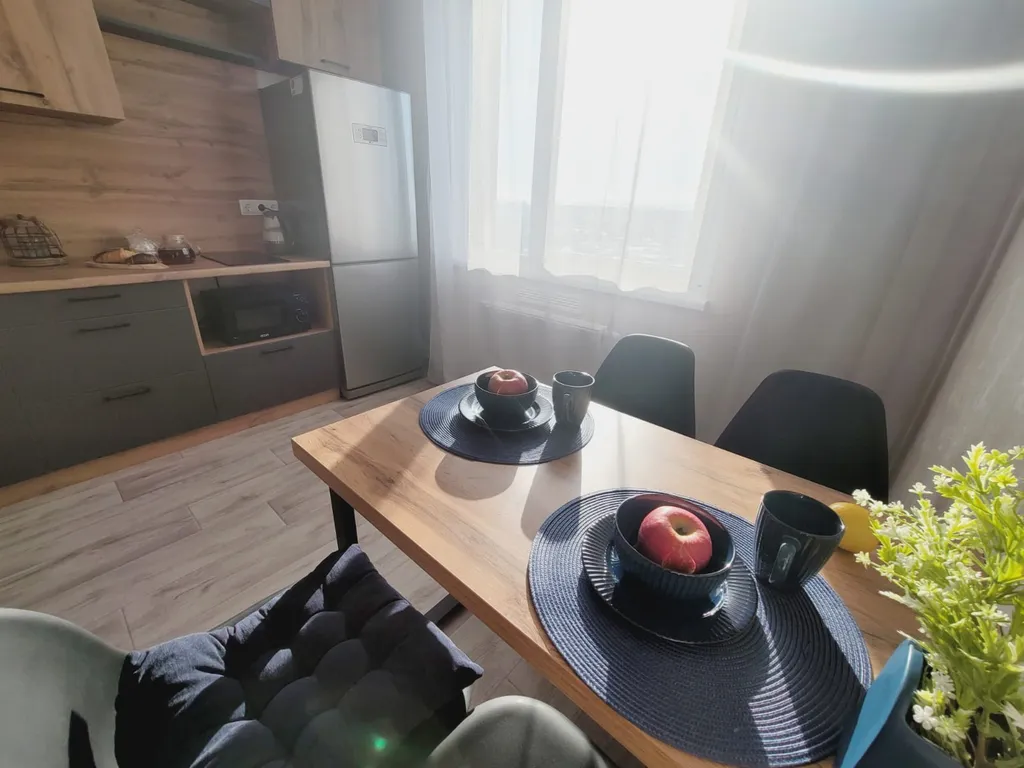 Светлая квартира для семьи и бизнес-путешественников