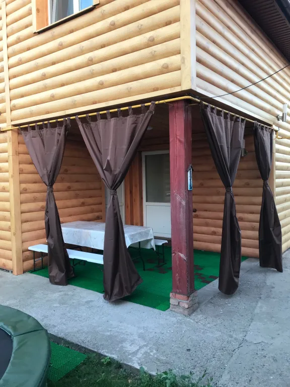 Коттедж с баней на дровах