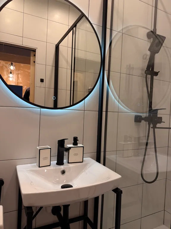 Новенькая ретро-лофт двушка в самом центре