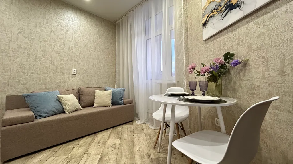 Квартира Квартира Уютная евродвушка в Губернском 6 спальных мест — Краснодар