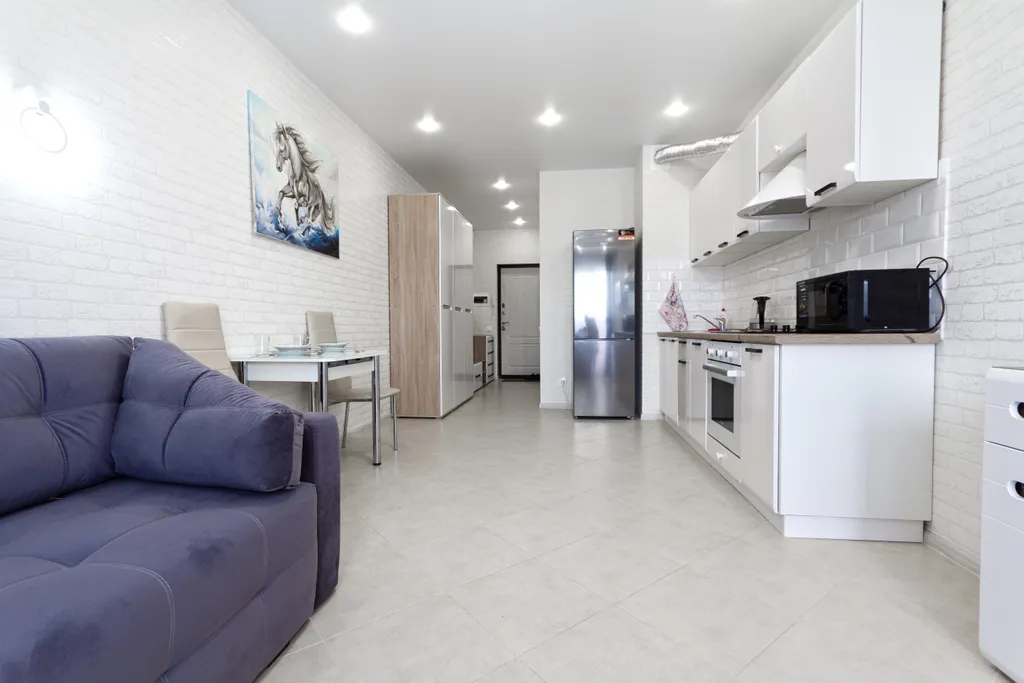 Светлая, уютная студия