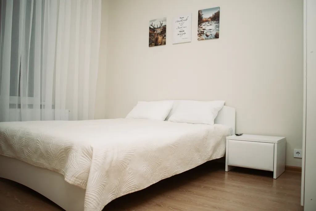 Уютные апартаменты с большим балконом