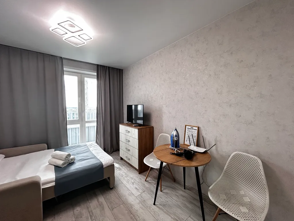 Квартира с бесконтактным заселением, рядом с аэропортом