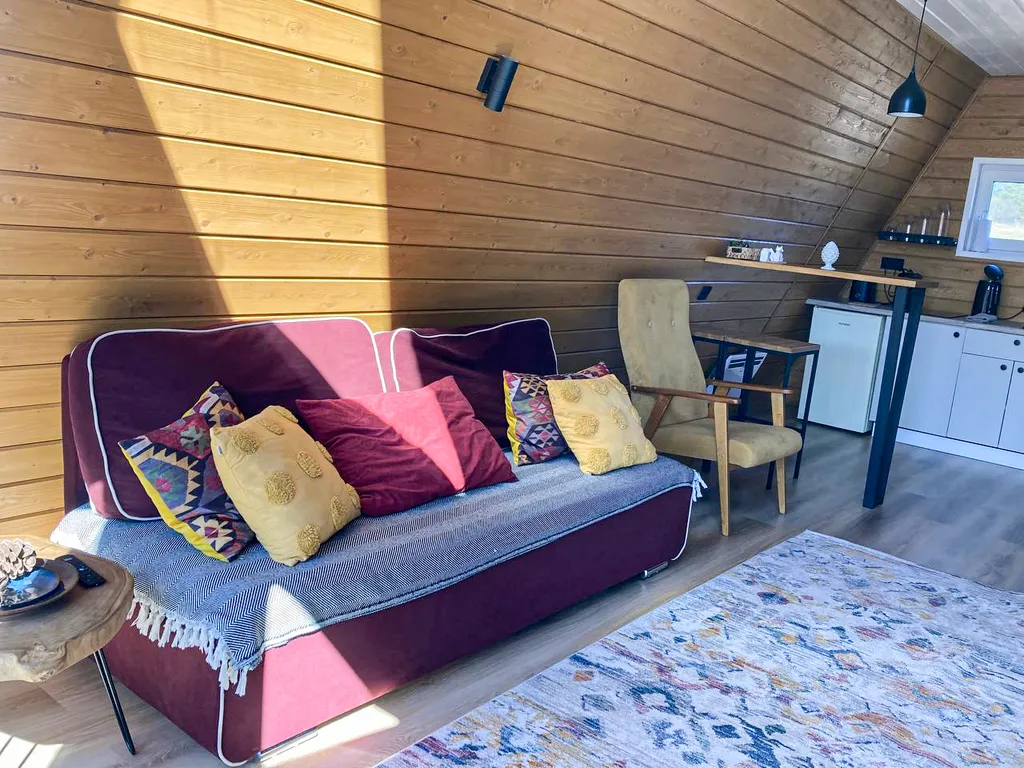 Коттедж Дом Афрейм светлый с подогреваемой купелью Лисичкино — Микли