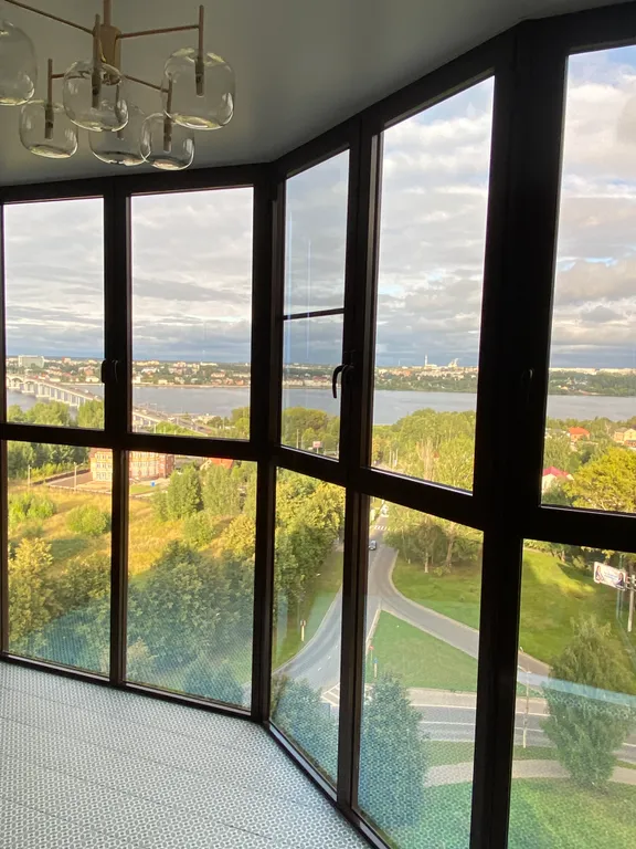 Квартира с видом на Волгу