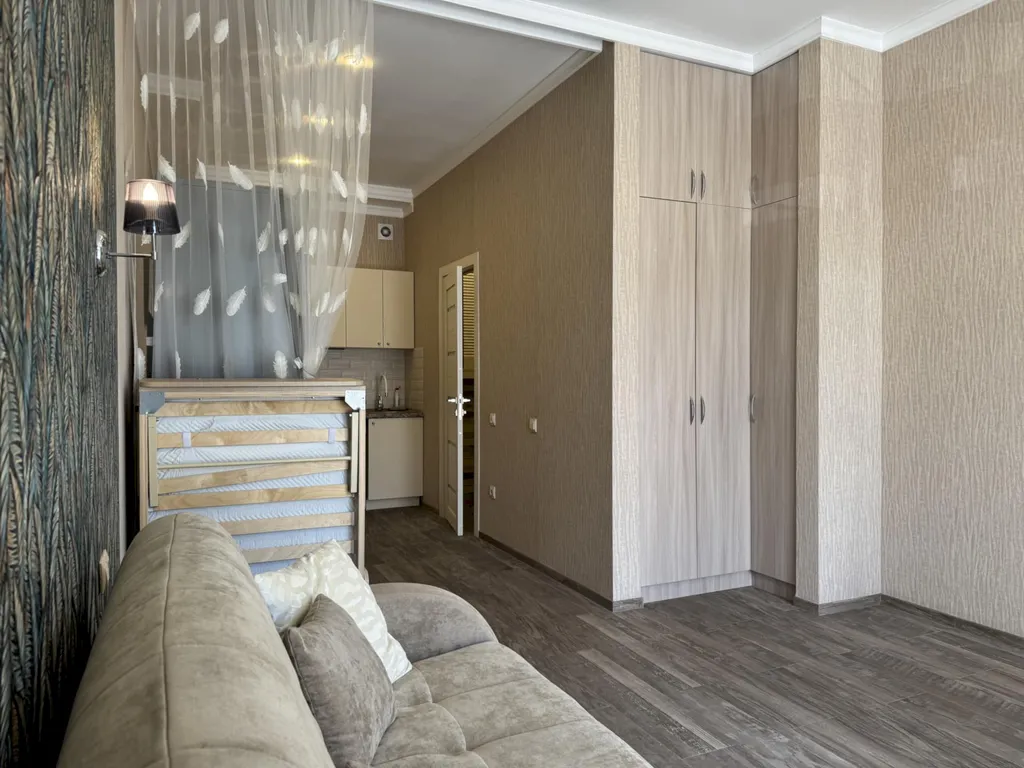 Квартира Квартира Уютная студия с ремонтом в 5 минутах от пляжа ЖК Лазурный — Геленджик