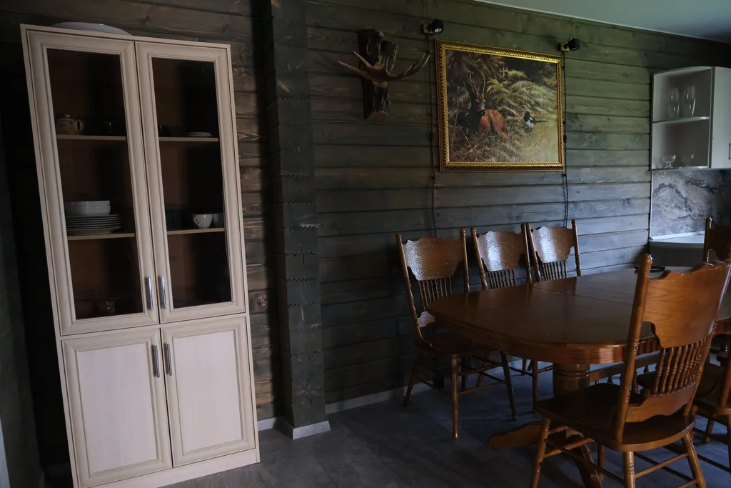 Роскошный деревянный дом