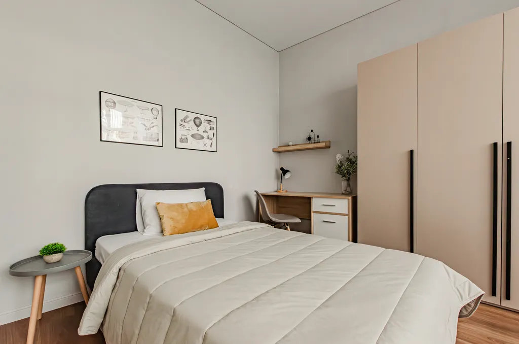 Просторная квартира с закрытым паркингом