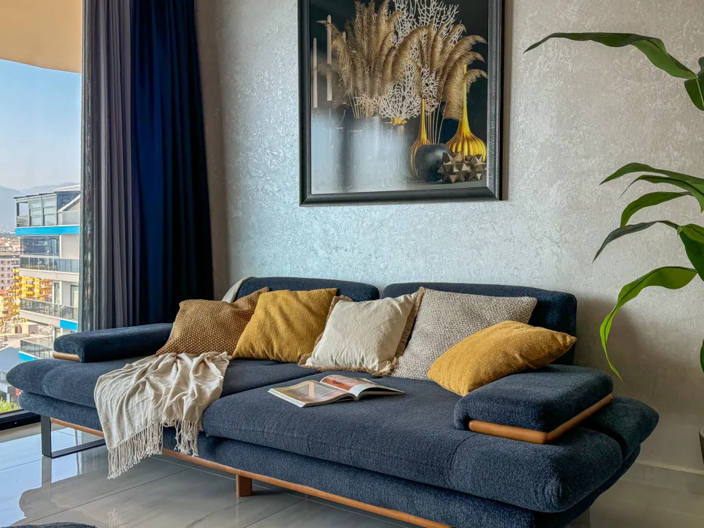 Cebeci на 1 береговой линии с панорамным видом на море