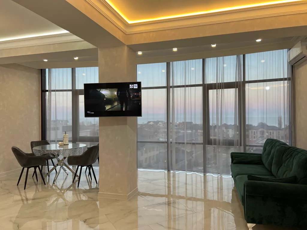 Квартира с видом на море, у главного пляжа