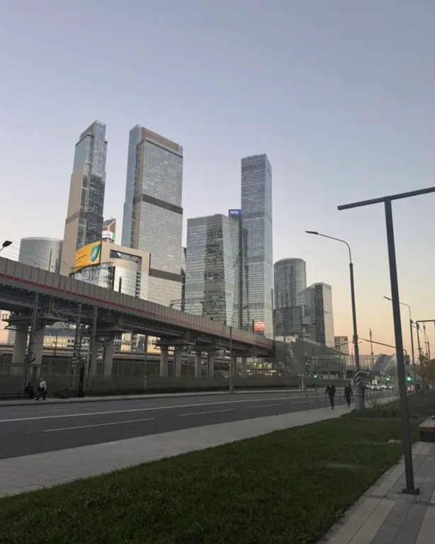 Квартира Квартира Современная студия в 15 минутах пешком от Москва-Сити — Москва