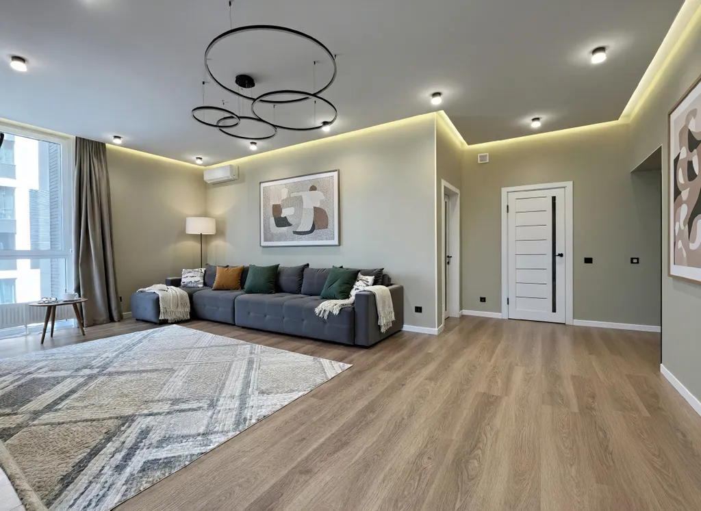 Панорамные апартаменты с дизайнерским стилем