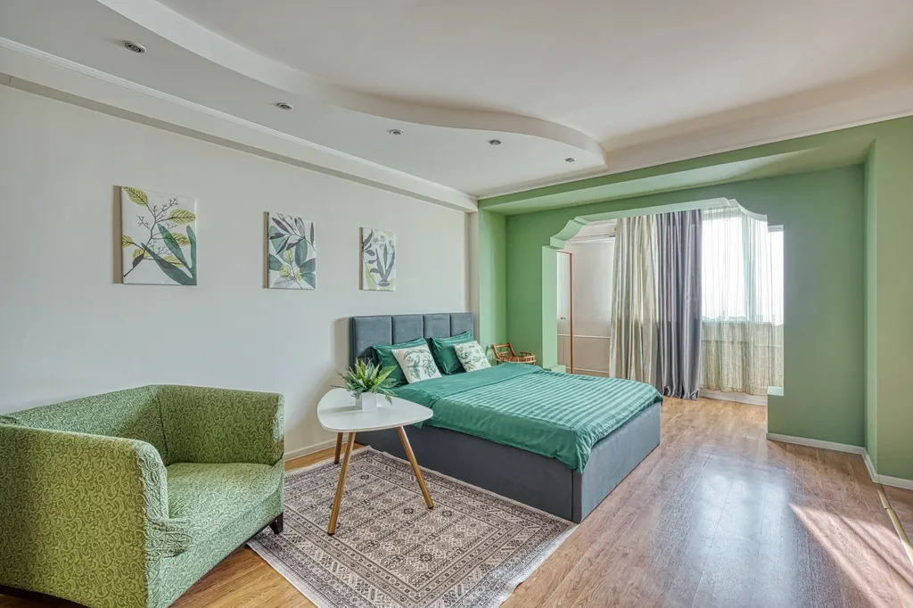 Квартира в самом центре с панорамным видом на горы и город — аренда посуточно в Алматы