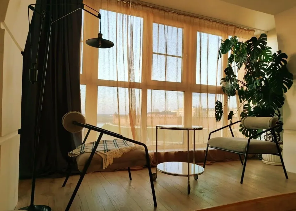 Квартира с панорамным видом на Кремль и слияние рек Волги и Оки — аренда посуточно в Нижний Новгород