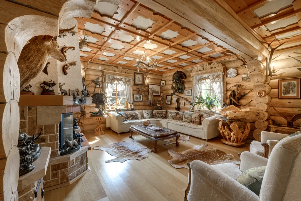 Оригинальный домик для гостей в заповедном месте