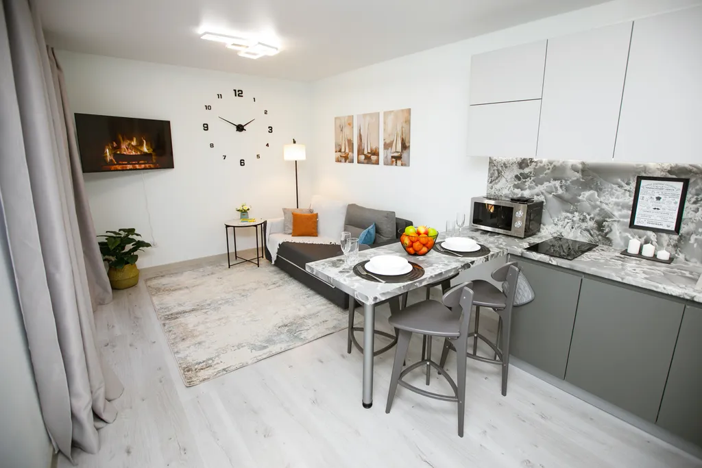 Стильная квартира с балконом в ЖК Новая жизнь у ж/д вокзала