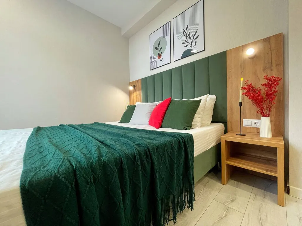 Квартира Студия с балконом, красивым видом в 3-х минутах от пляжа — аренда посуточно в Агой