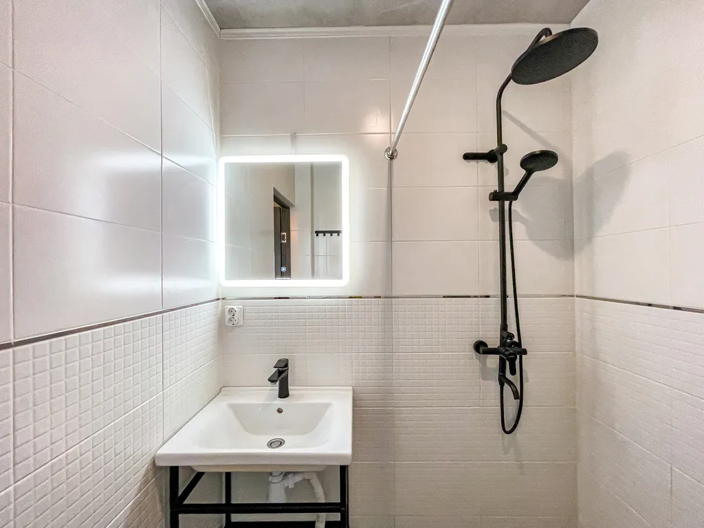 Большие апартаменты с кухней и стиральной машиной на берегу моря