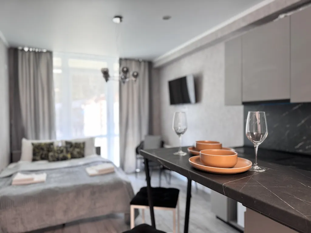 Студия для двоих в новом малоэтажном ЖК