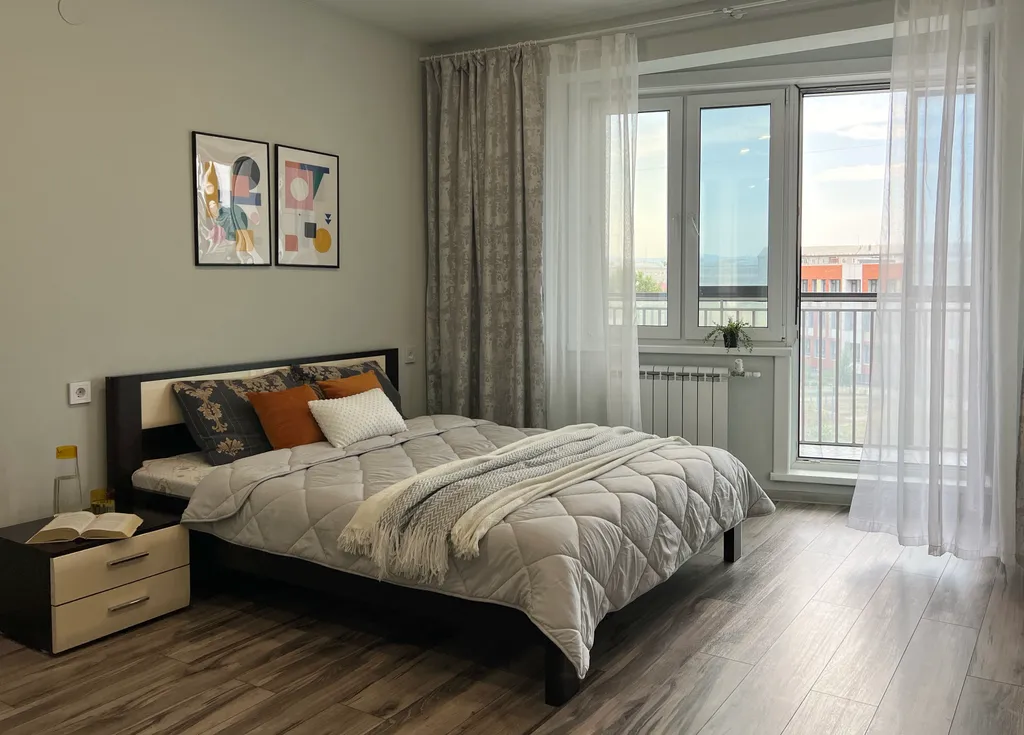 Квартира Просторная евродвушка на ФСК в новом ЖК без оплаты за финальную уборку — аренда посуточно в Улан-Удэ