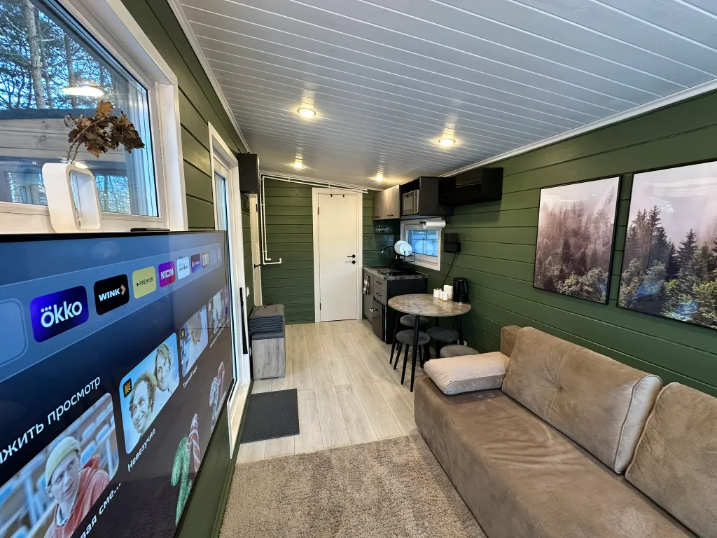 Дом Скандинавия Лес