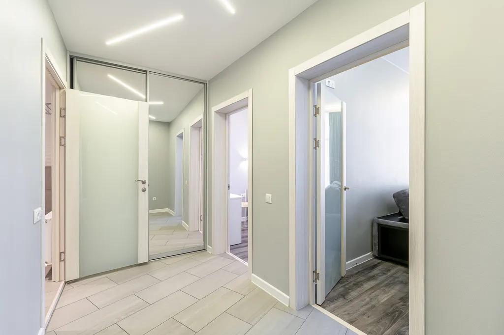 Апартамент с 2 спальнями и с 2 балконами