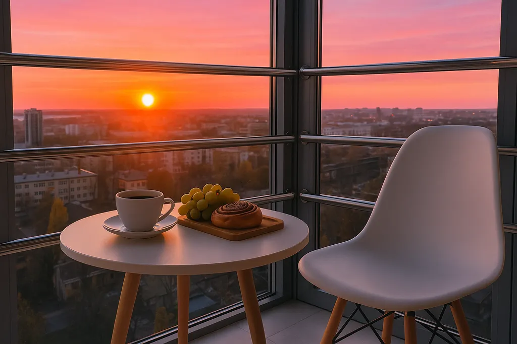 Апартаменты с видом на город и Онежское озеро в  центре