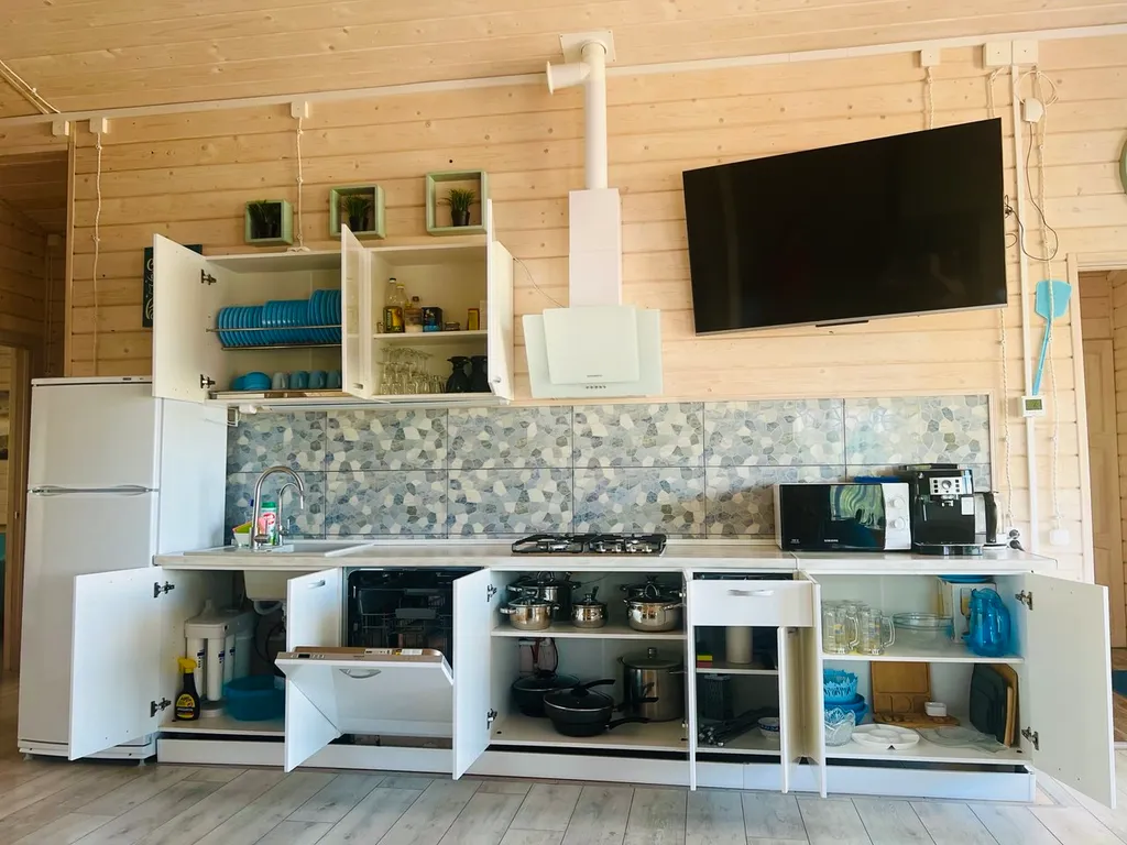 Дом Небесный с сауной и купелью на берегу Ладожского озера