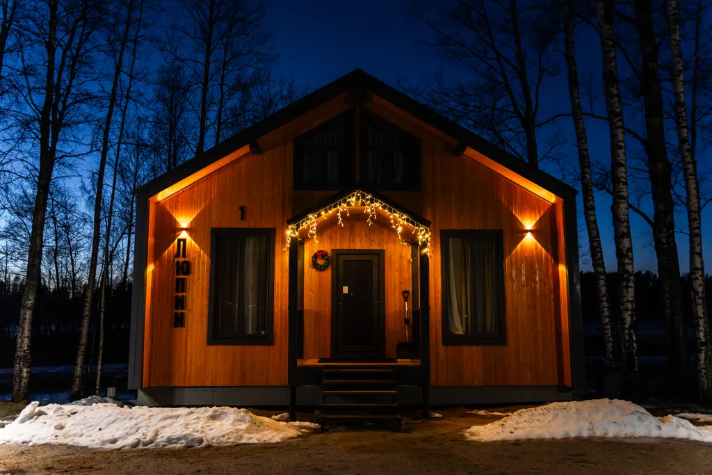 Коттедж Коттедж с видом на озеро — Приозерск