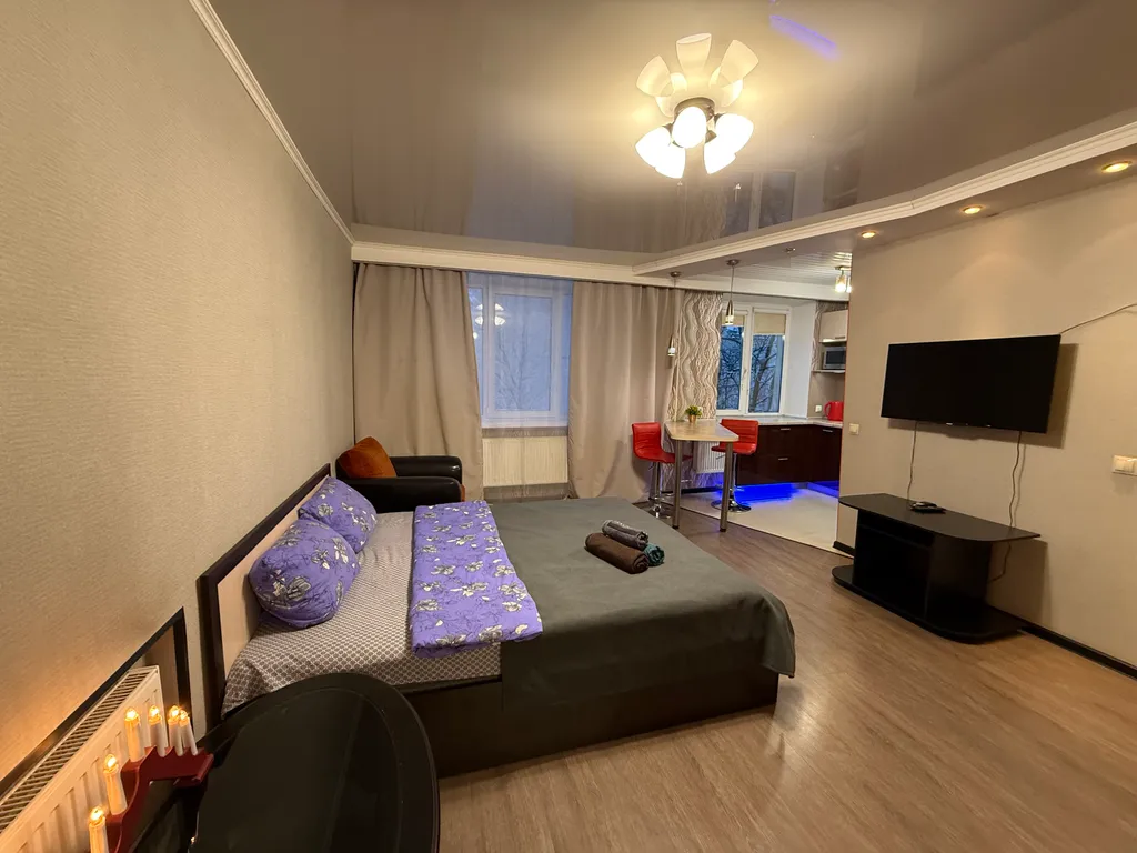 Квартира Уютная студия в тихом центре — аренда посуточно в Мурманск