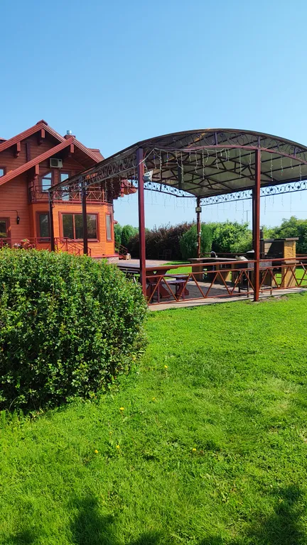 Усадьба Фархутдиновых на озере Кандрыкуль