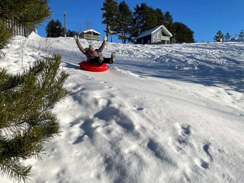 Коттедж Новый коттедж. Сауна и виды на природу-бесплатно — Санкт-Петербург