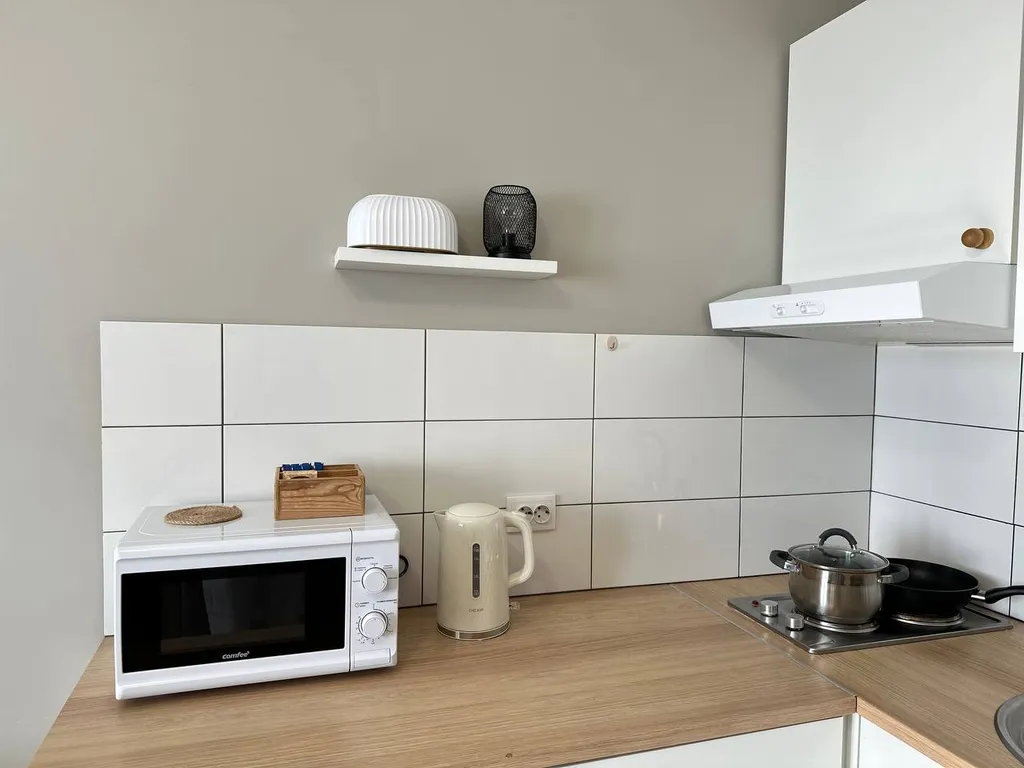 Квартира с кондиционером, видом на реку и удобным расположением