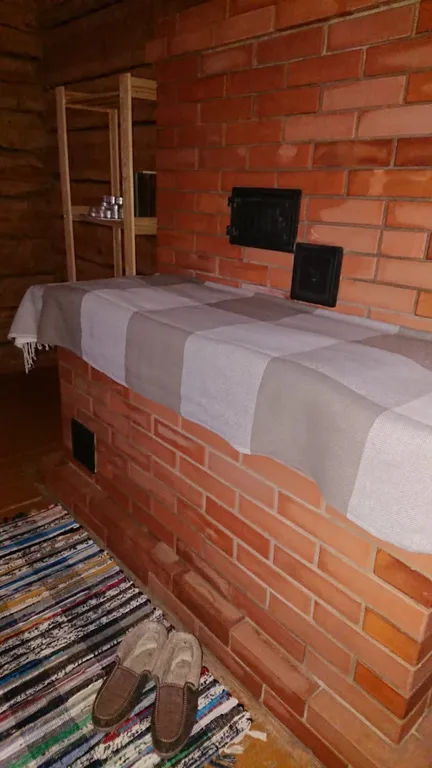 Настоящий деревенский домик в Карелии