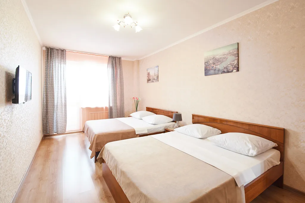 Квартира Современная двухкомнатная квартира 110 метров с видом на реку Волга — Самара