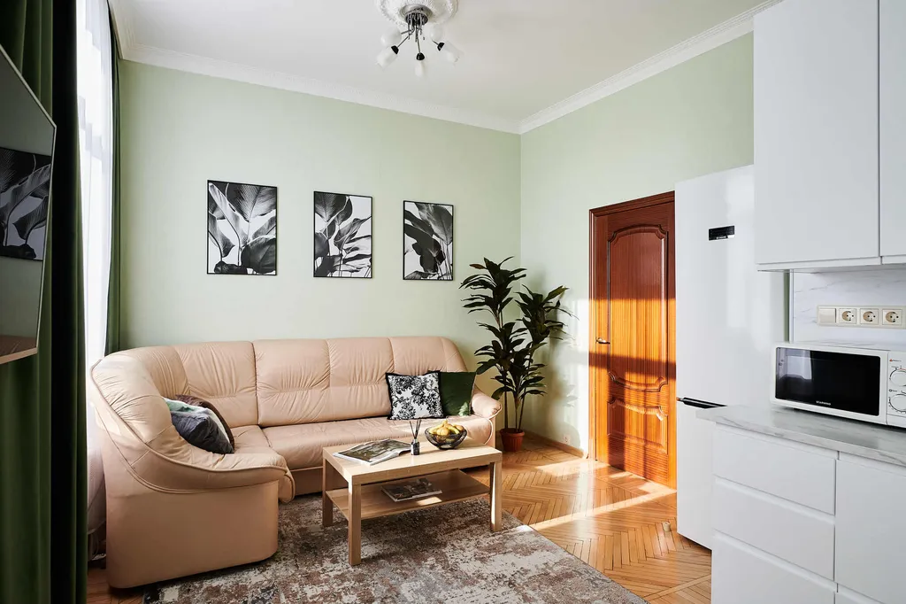 Квартира Квартира Евротрешка с видом на Тверскую — Москва