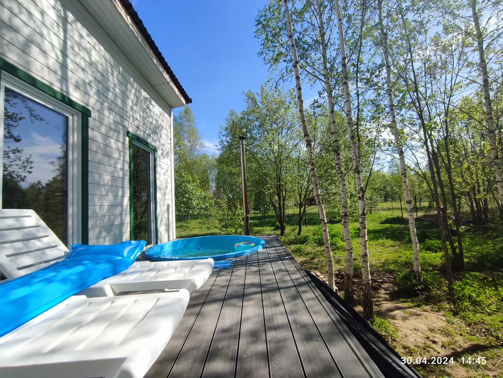 Домик для отдыха с собственным горячим чаном