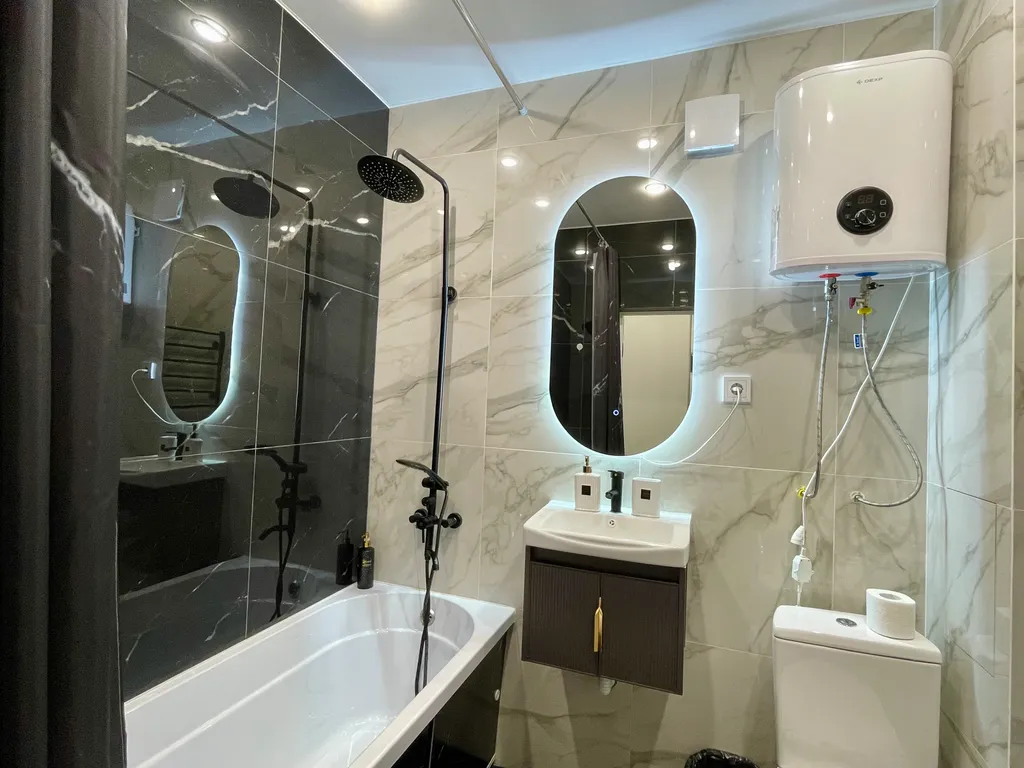 Стильная студия с видом на Китай