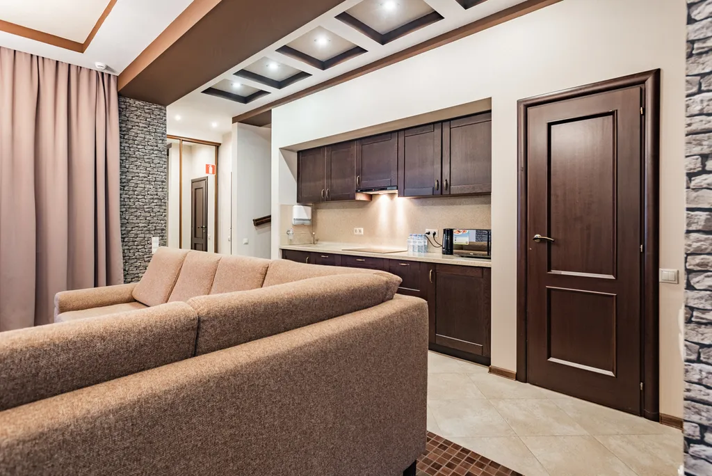 Коттедж с зоной барбекю и парковкой