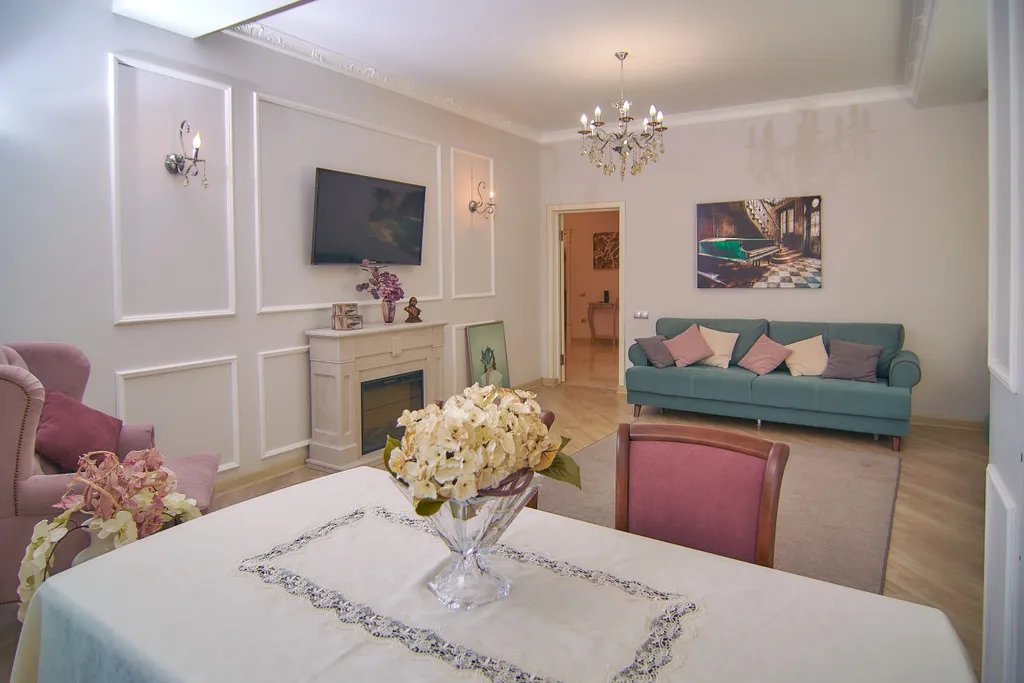 Шикарные апартаменты с элитным интерьером