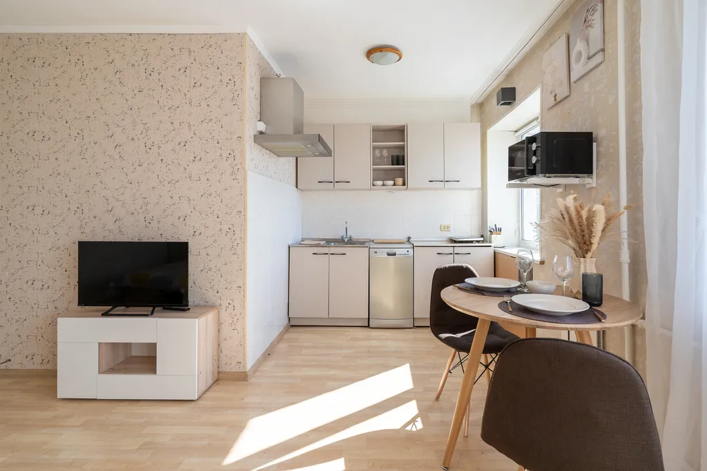 Апартаменты с видом на Золотой мост