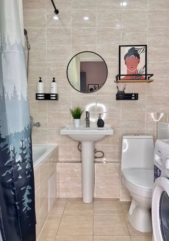 Очень уютная студия в тихом районе города