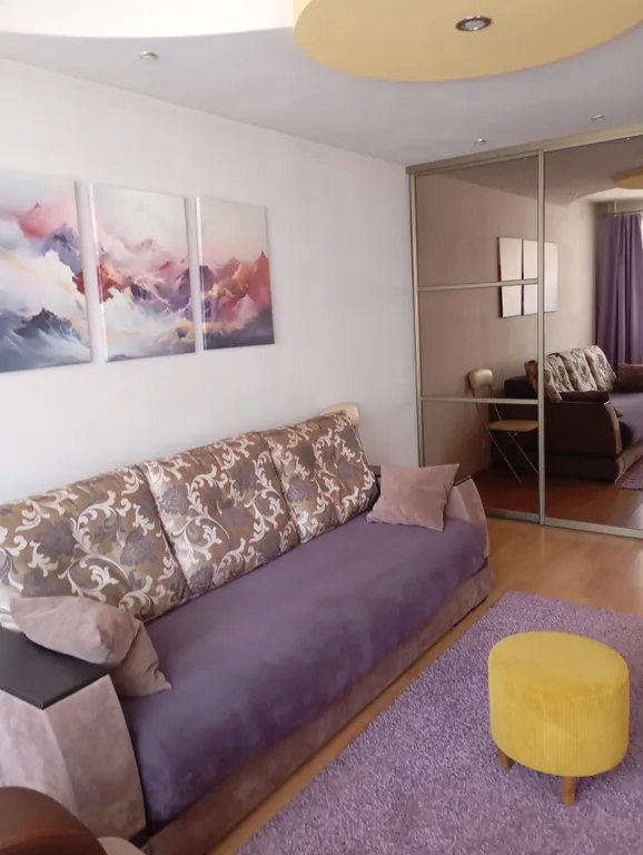 Квартира с видом на горы в центре Домбая