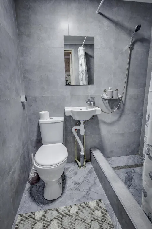 Удачный вариант двухместной студии на Розыбакиева